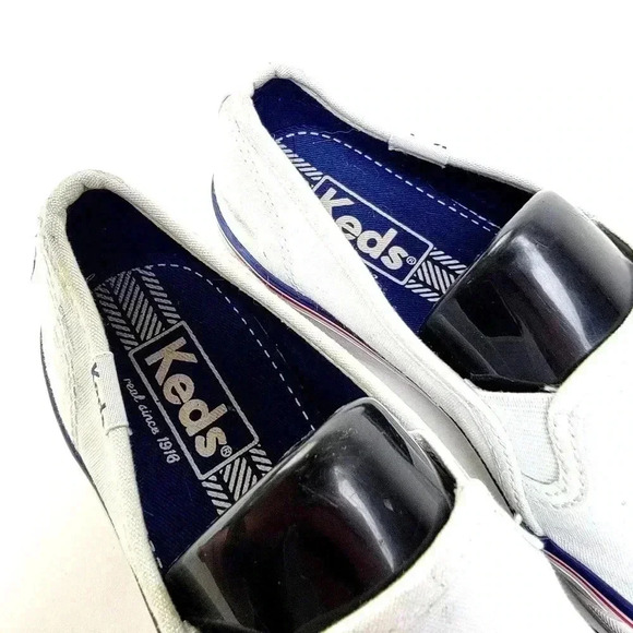 Keds Champion Double Decker Women Canvas Slip On Sneaker Shoe - 6 - Picture 4 of 9